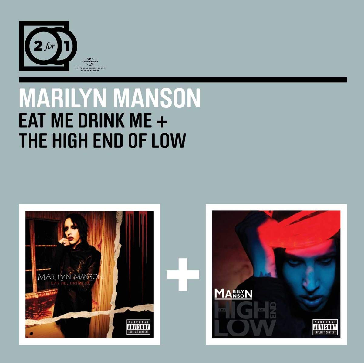 Eat Me Drink Me & High End of Low - 2 for 1 Special Offer | Premium Music Albums Collection for Parties, Gifts & Music Lovers