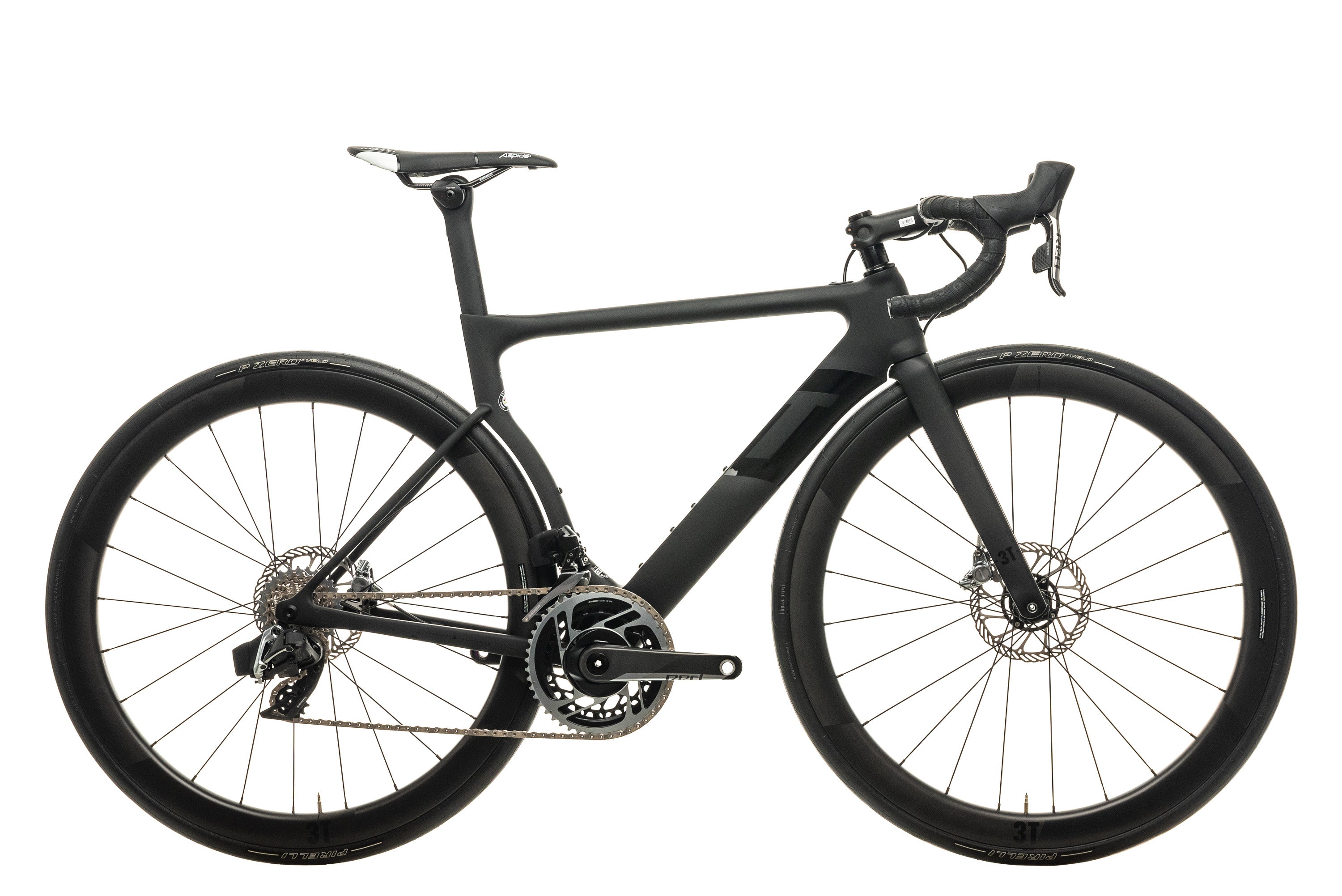 2020 3T Strada Due Team Stealth Red AXS eTap Road Bike - Small Size | High-Performance Carbon Frame for Racing & Endurance Cycling | Perfect for Competitive Road Races, Long-Distance Rides & Training