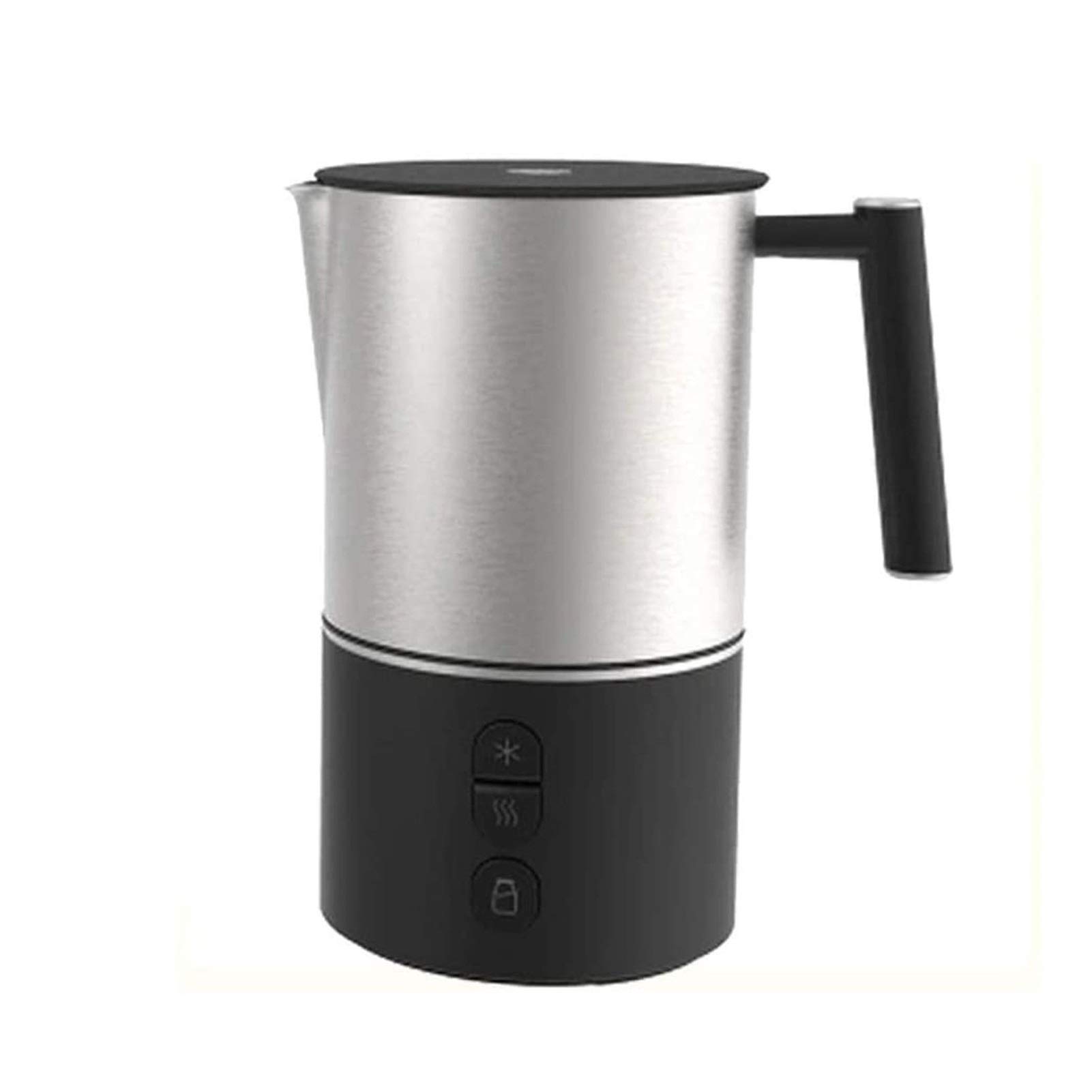Electric Automatic Milk Frother & Hot Chocolate Maker - Stainless Steel, Dishwasher Safe, Cordless with Detachable Jug - 3 Hot & Cold Modes for Lattes, Cappuccinos & Hot Cocoa at Home or Office