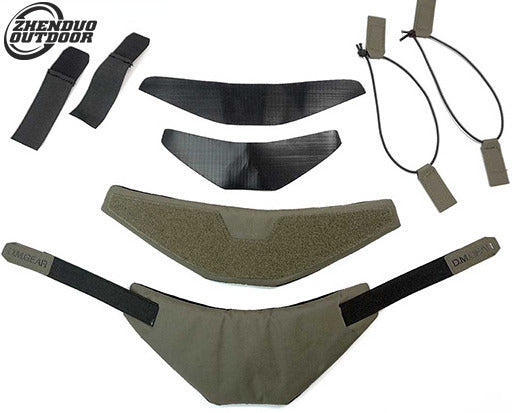 Tactical Neck Guard Protector for JPC FCSK 6094 CPC LVAC Plate Carriers - Military Camouflage Design for Airsoft, Paintball & Outdoor Training