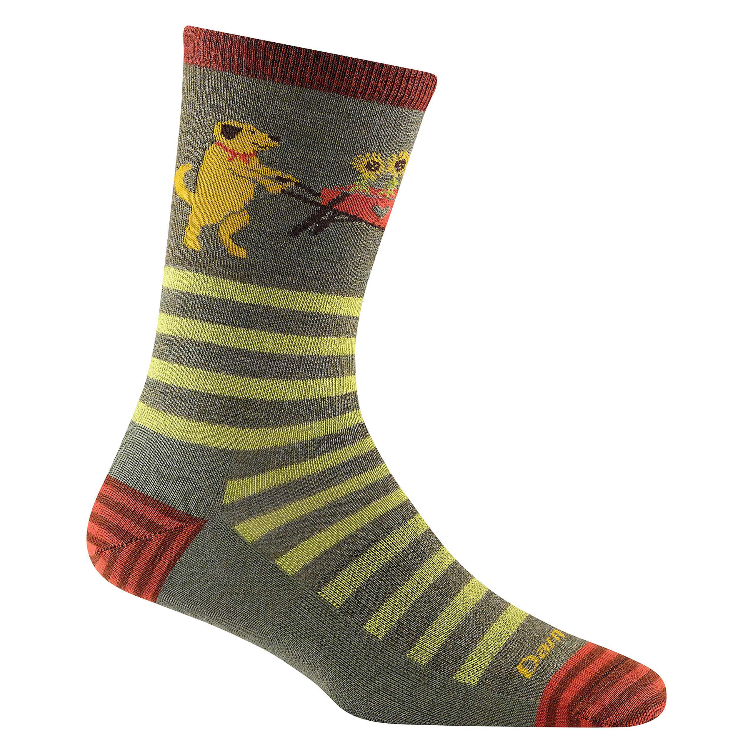 Darn Tough Vermont Animal Haus Crew Lightweight Women's Merino Wool Socks - Style 6037 - Soft & Breathable Hiking, Running & Everyday Wear Socks for Women