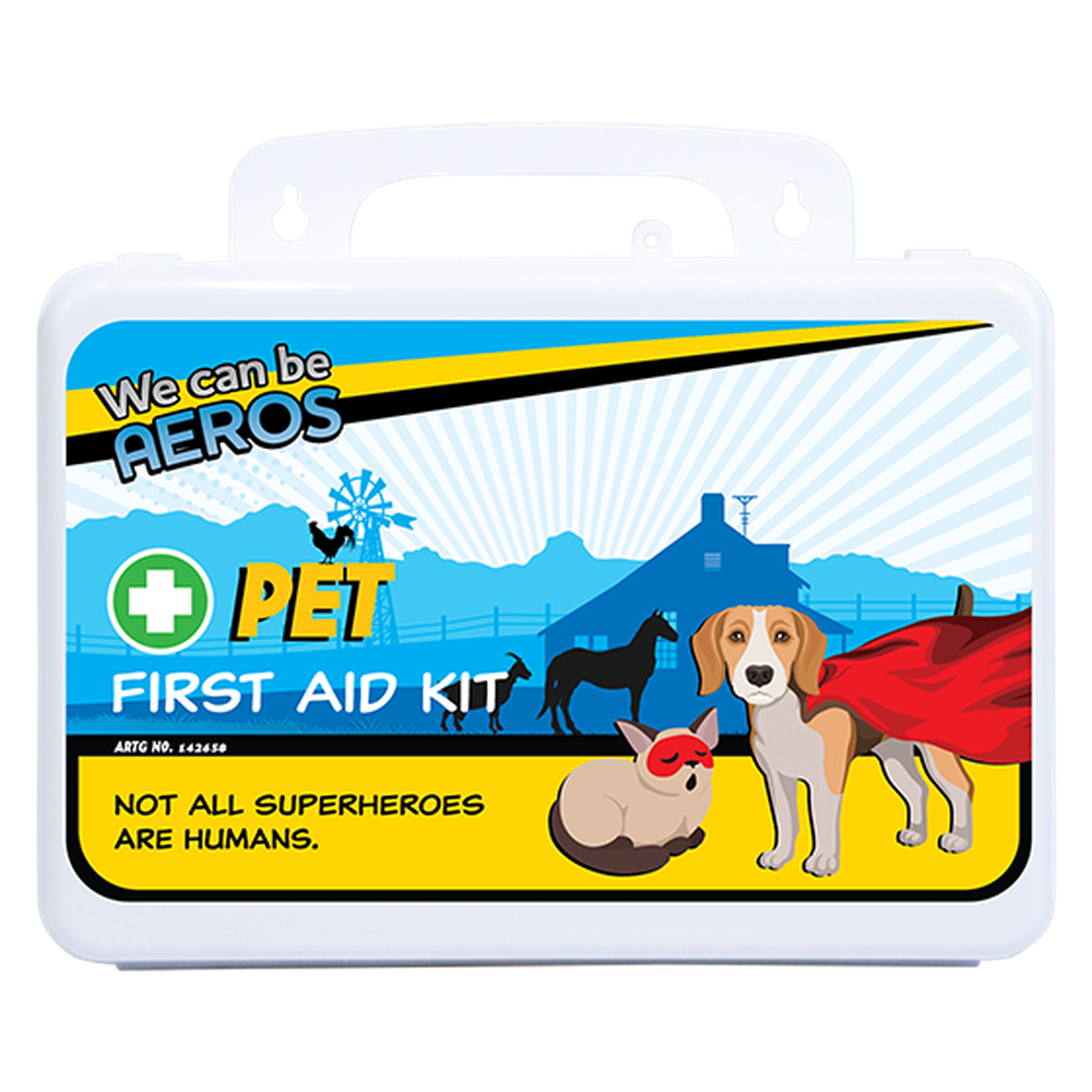 Waterproof First Aid Kit for Emergencies - Compact 21 x 7.5 x 13cm PET Plastic Case - Perfect for Home, Car, Travel & Outdoor Adventures