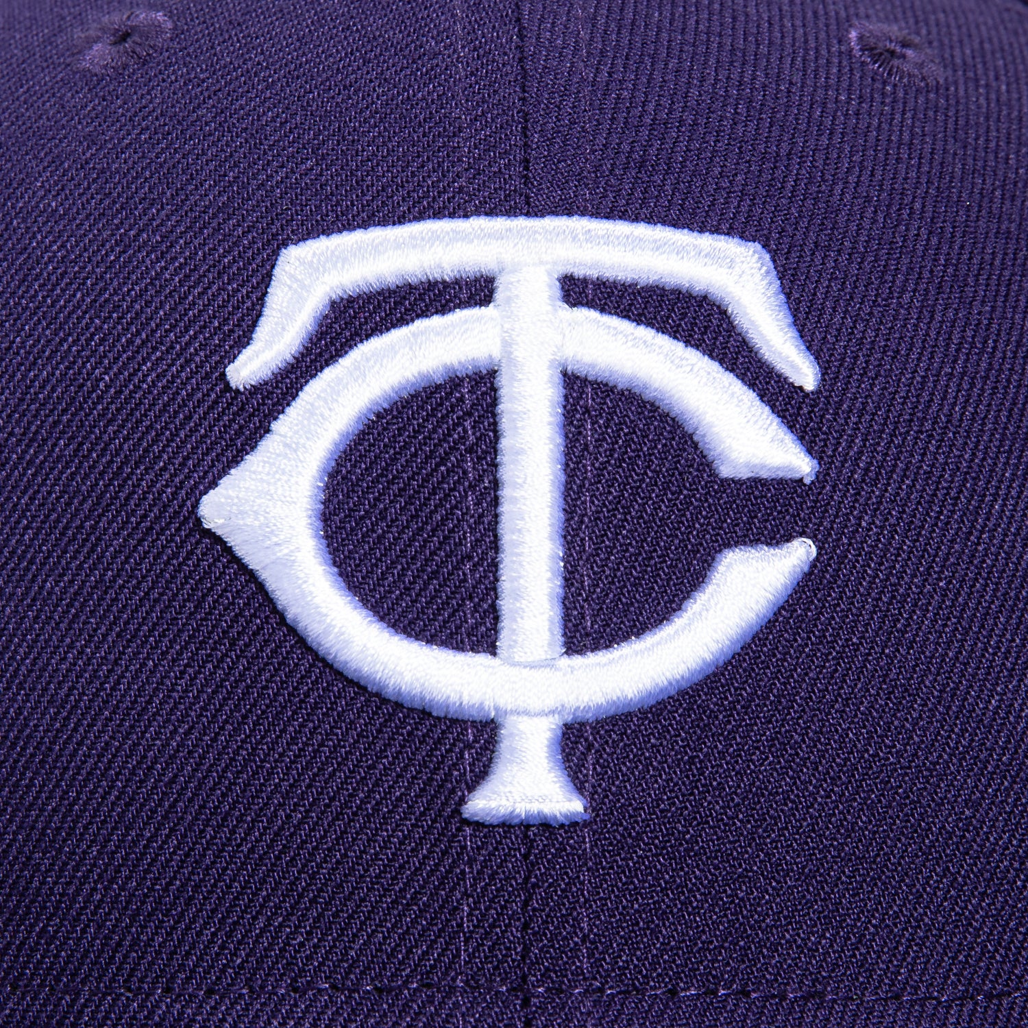 New Era 59Fifty Minnesota Twins Joe Mauer Hall of Fame Patch Hat - Purple Baseball Cap for Men - Perfect for Game Day, Fan Gear & Sports Collection