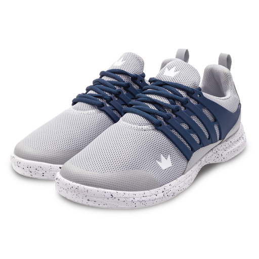 Brunswick Avalanche Grey/Navy Bowling Shoes for Men & Women - Comfortable & Durable for League Play & Casual Bowling
