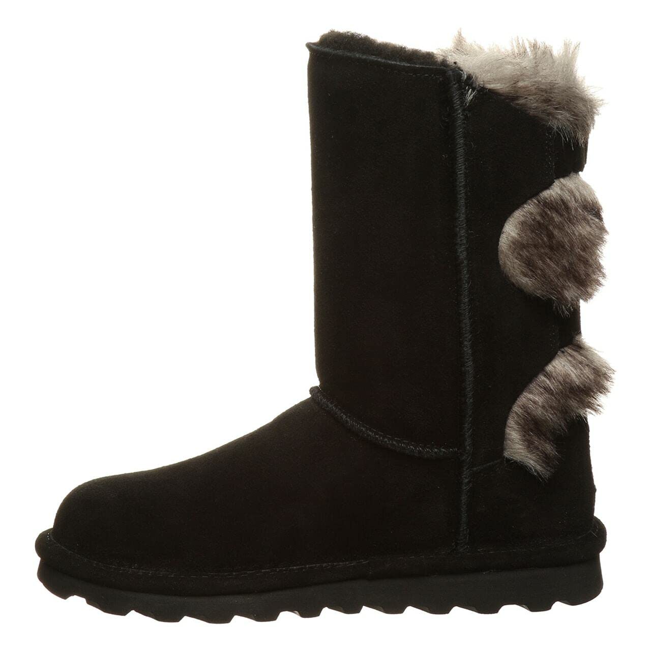 BEARPAW Women's Eloise Suede Slip-On Winter Boots - Comfortable, Multiple Colors - Perfect for Casual Outings, Work & Cold Weather