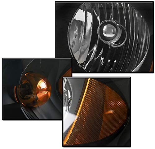 2004-2008 Chevy Malibu Black LED Headlights Replacement - 6.25
