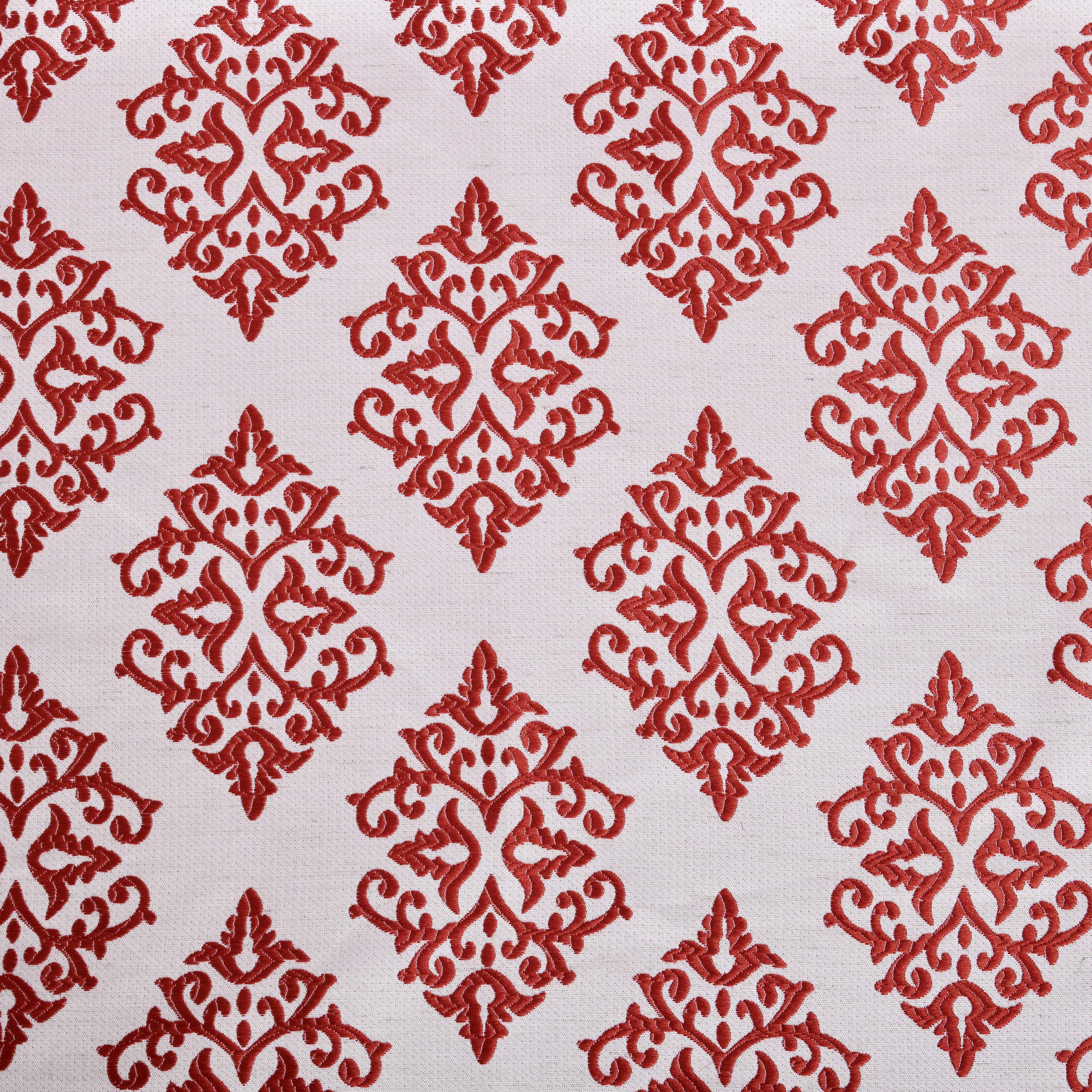 Venetian Damask Jacquard Curtain Panels Set of 2 - Luxury Window Treatments for Living Room & Bedroom