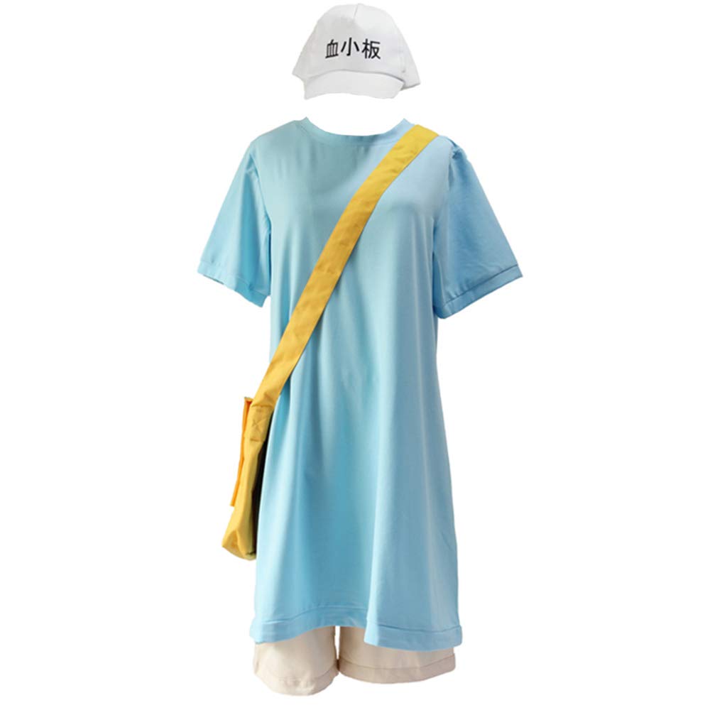 Anime Cells at Work Cosplay Costume - Platelet Uniform for Halloween, Carnival & Anime Conventions | Perfect for Cosplay Events, Themed Parties & Comic Con