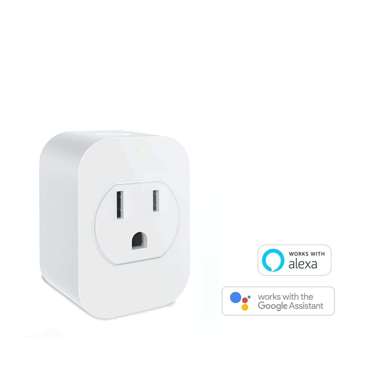 Eco4Life Smart Plug Mini WiFi Outlet - 3 Pack, Works with Alexa & Google Home, No Hub Required, Remote Control via App, Timer Function, UL Certified - Perfect for Home Automation & Smart Lighting Control