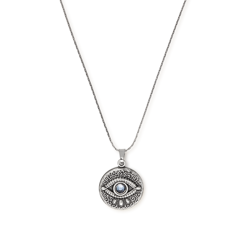 Evil Eye Protection Necklace Adjustable Chain - Perfect for Spiritual Healing, Warding Off Negativity & Everyday Fashion Accessory