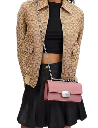 Coach Eliza Flap Crossbody Bag for Women - Stylish Leather Shoulder Purse with Adjustable Strap, Perfect for Daily Use, Work, Travel and Date Night