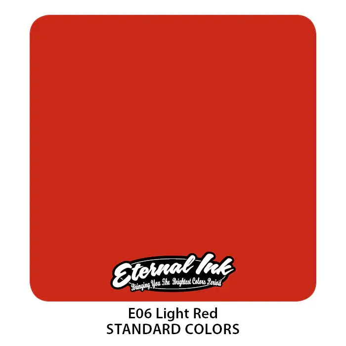 Light Red Eternal Ink - Premium Long-Lasting Ink for Tattoos, Permanent Makeup & Art (Ideal for Professionals & DIY Use)