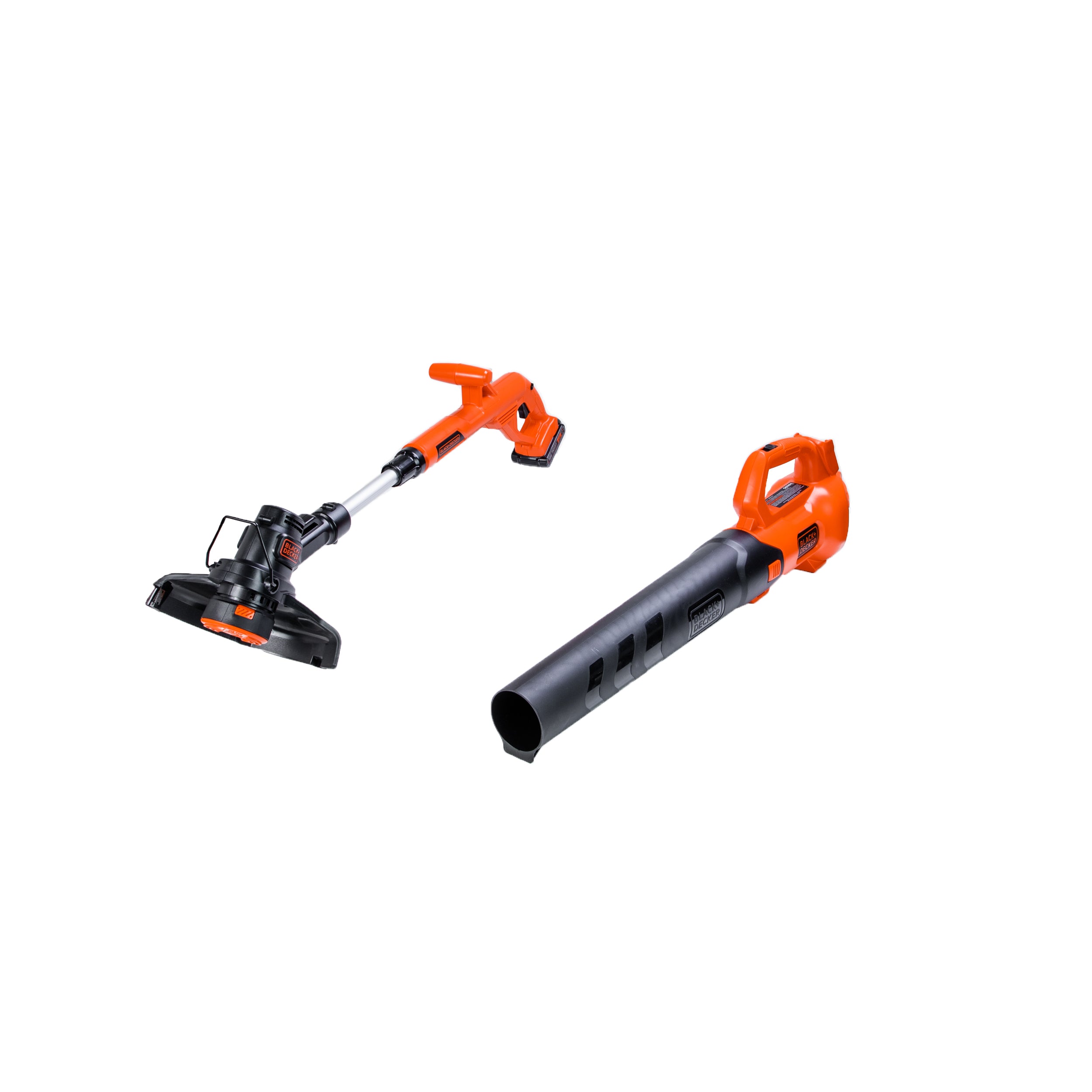 20V MAX Cordless Axial Leaf Blower and String Trimmer Combo Kit - 2-in-1 Yard Tool Set for Lawn Care, Garden Maintenance & Outdoor Cleaning