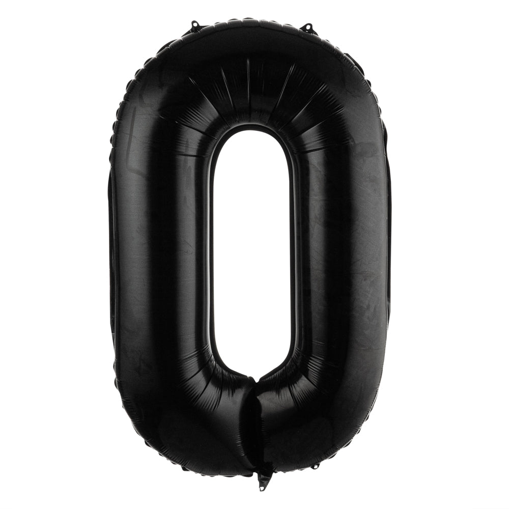 Balloonify Black Mylar Letter O Balloon - 40 Inch Large Foil Alphabet Balloon (1 Count) for Birthday Parties, Graduation Decorations & Photo Backdrops