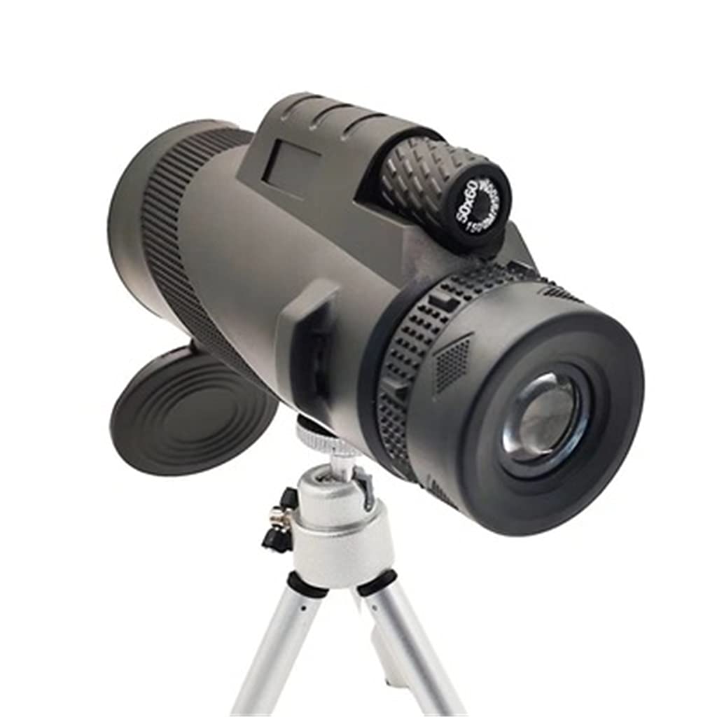 XJJZS 80X100 High Power Monocular Telescope - Super Zoom HD Prism Scope with Wide Angle View & Phone Tripod Adapter - Perfect for Camping, Hiking, Bird Watching and Outdoor Adventures
