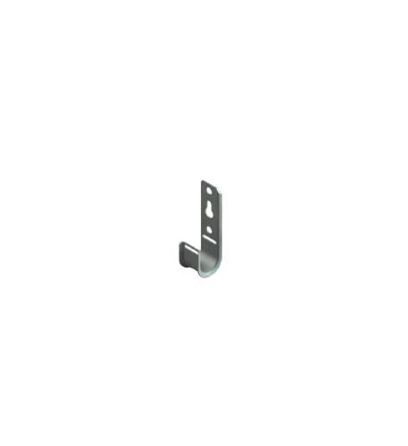 25 Pack 3/4 Inch J Hook Hangers - Heavy Duty Metal Hooks for Hanging Plants, Lights, and Decor - Perfect for Indoor and Outdoor Use