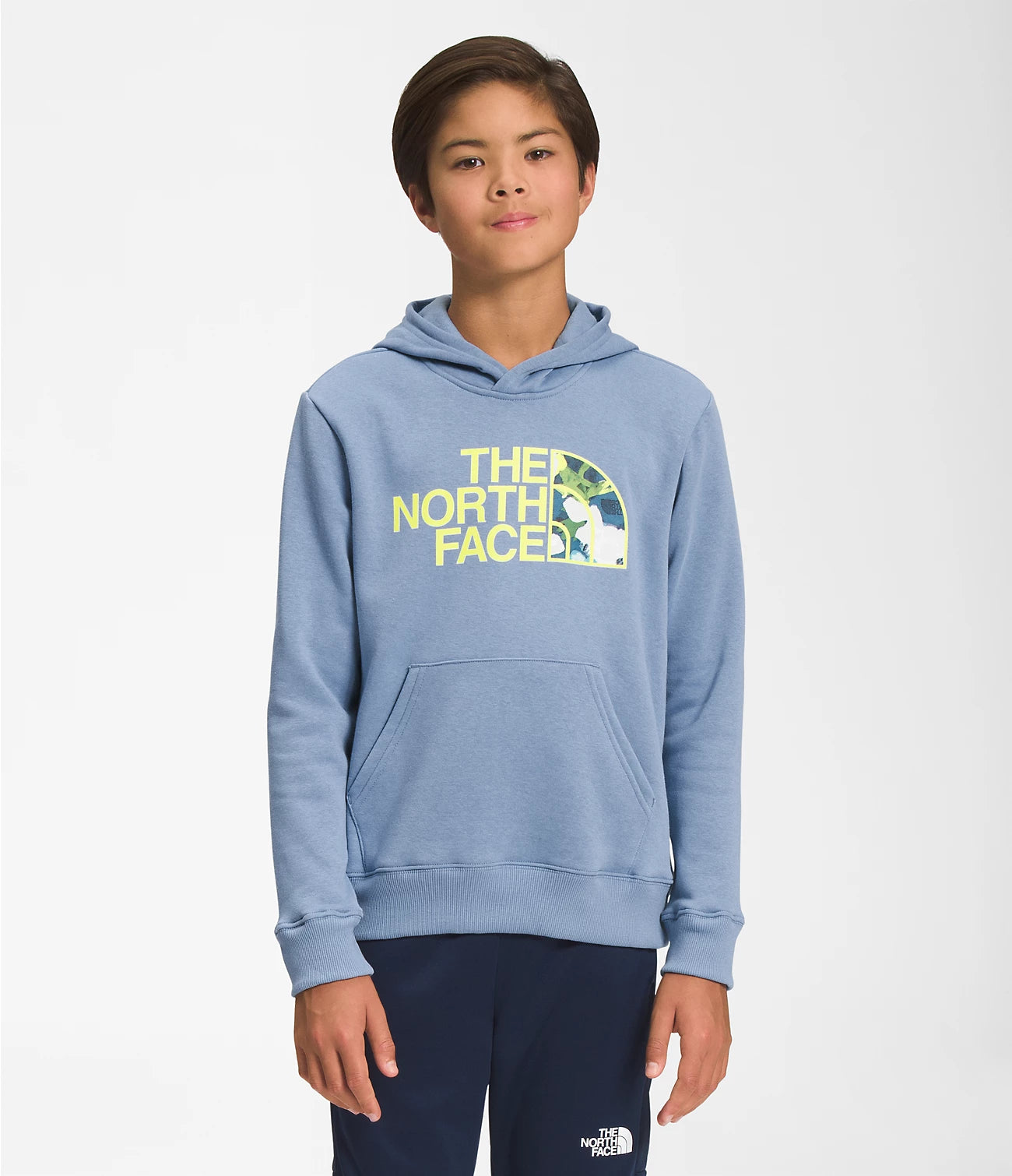 Boys' Camp Fleece Pullover Hoodie - Cozy Winter Wear for Outdoor Activities & Casual Style | NF0A82SW