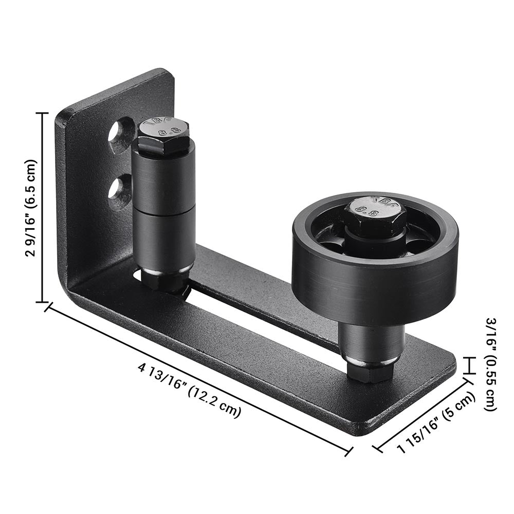 Premium Steel Door Guide for Sliding Doors & Closets (1.6