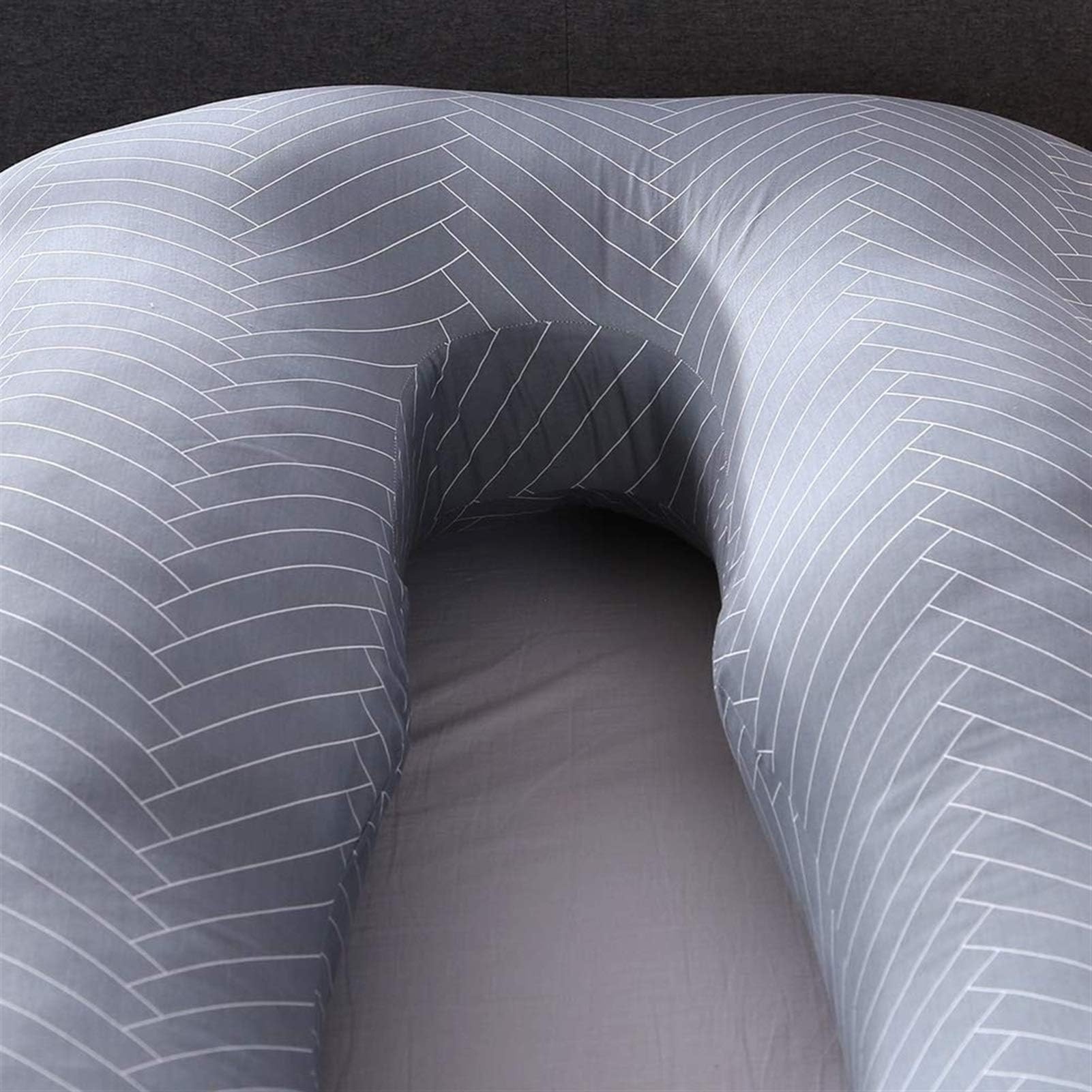Best U-Shaped Pregnancy Pillow for Full Body Support – Memory Foam Maternity Pillow with Reinforced Stitching & Washable Cover – Perfect for Sleeping, Back Pain Relief & Comfort During Pregnancy