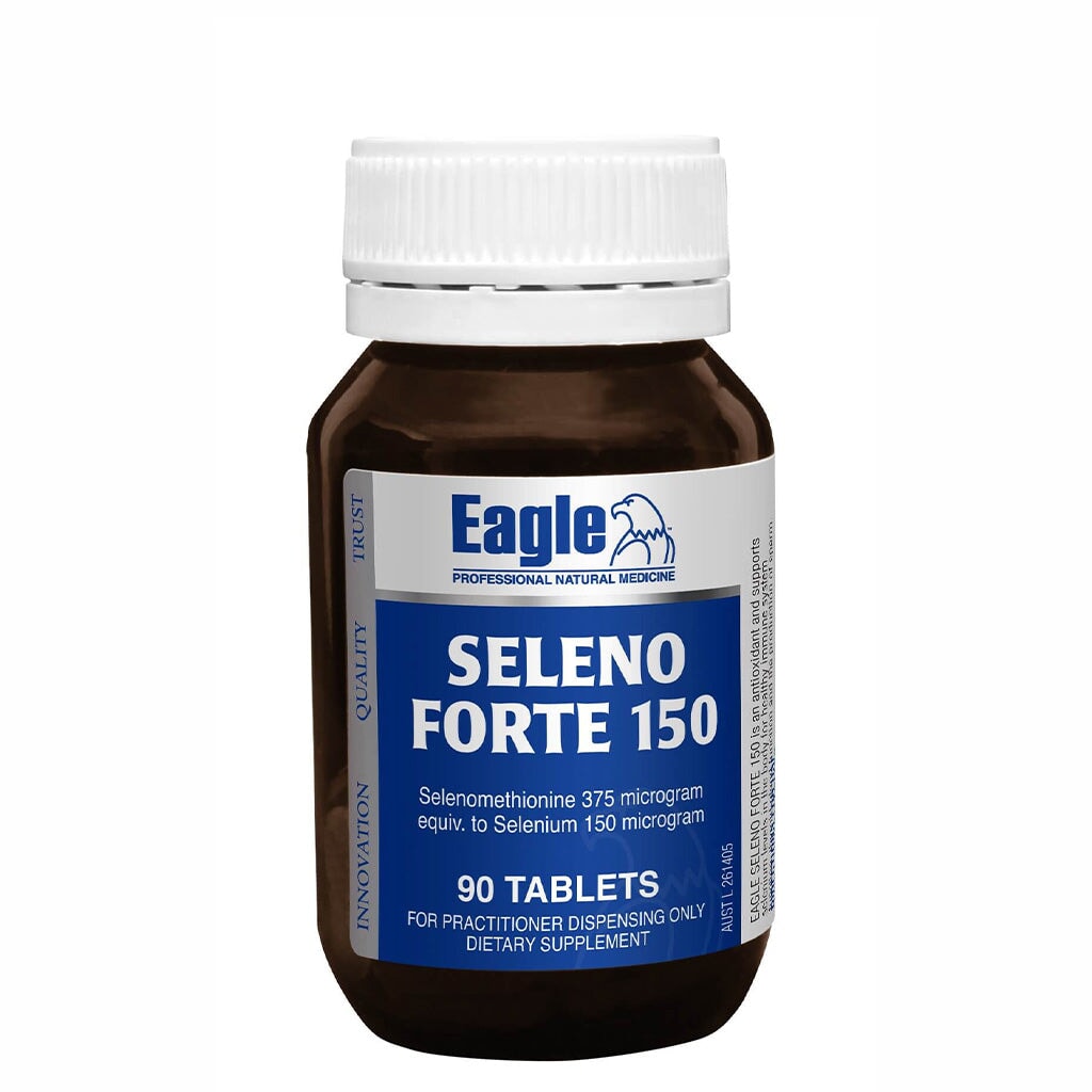 Eagle Seleno Forte 150mcg Selenium Supplement - Supports Immune System & Thyroid Health - Antioxidant for Daily Wellness (60 Capsules)