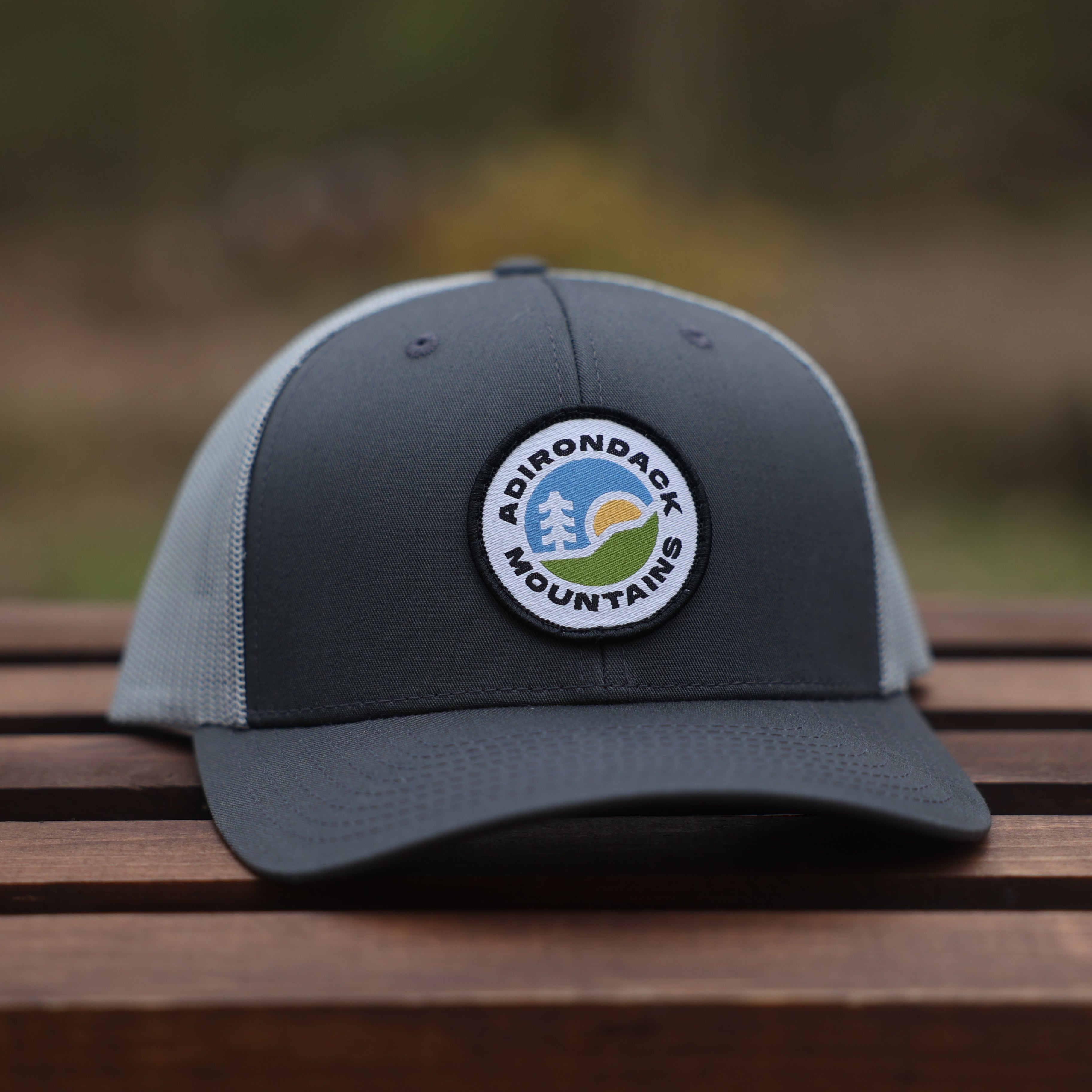 Scenic Mesh Snapback Hat - Adjustable Baseball Cap for Men & Women - Breathable & Lightweight for Outdoor Sports, Hiking, and Casual Wear