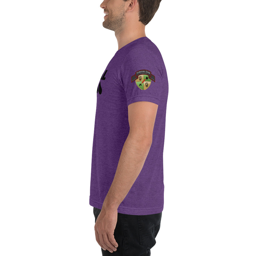 Survival AF Short Sleeve T-Shirt for Men - Comfortable & Durable Outdoor Adventure Shirt - Perfect for Hiking, Camping & Emergency Preparedness