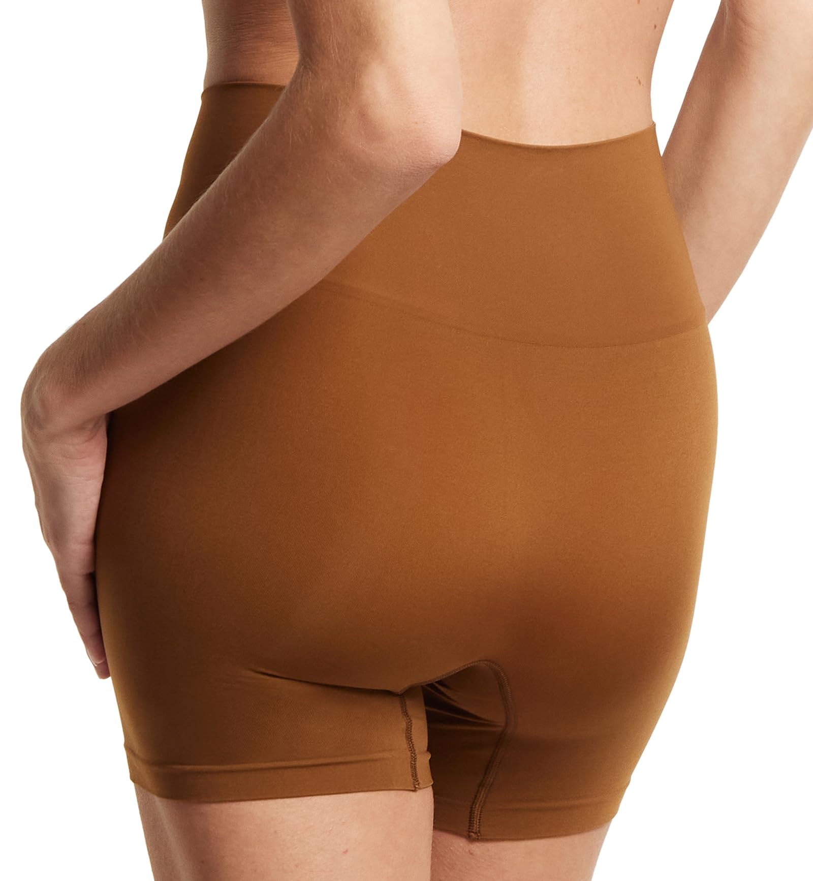 Hanky Panky Women's High-Rise Bike Shorts - Comfortable Boxer Shorts for Yoga, Workout & Lounge Wear