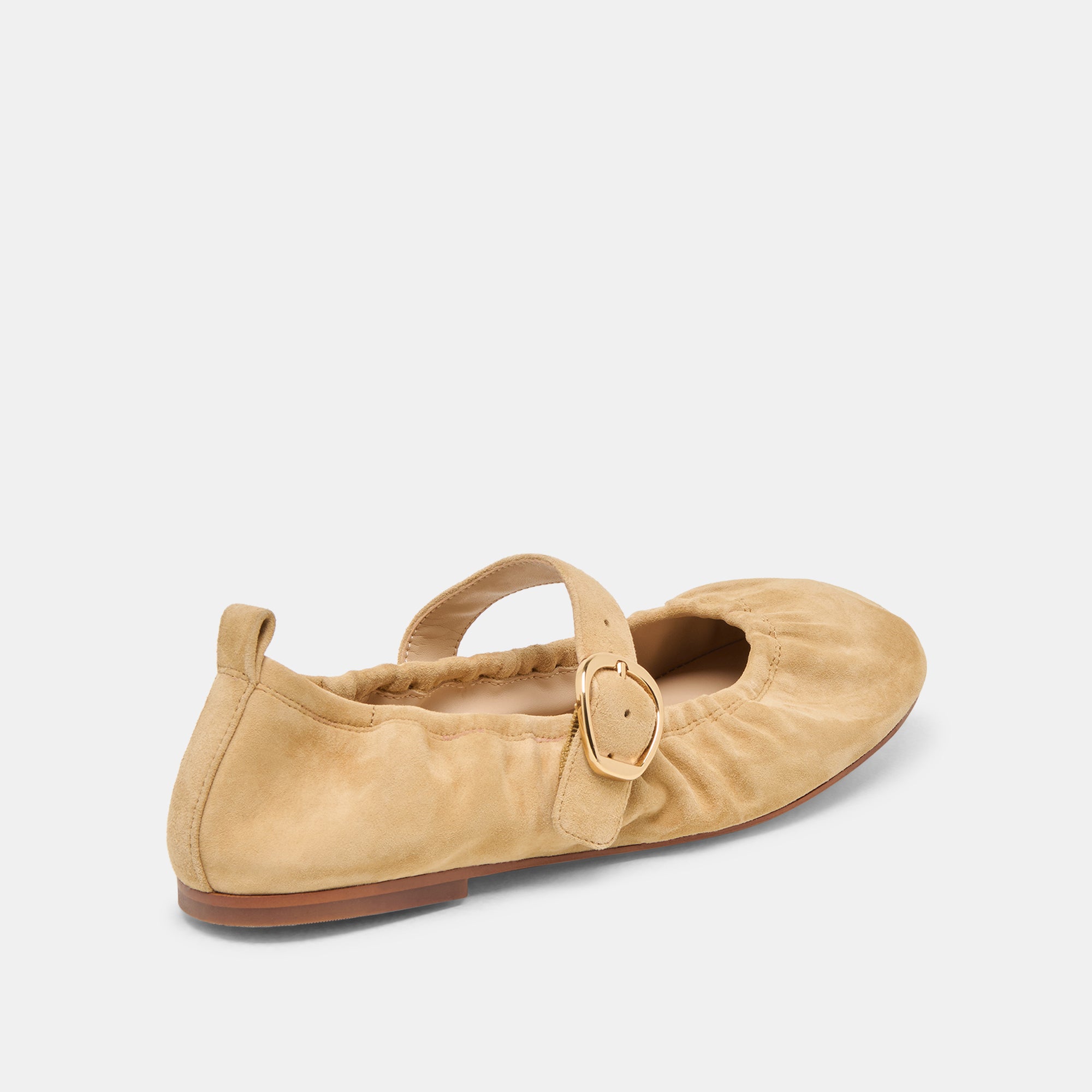 CAELY Women's Honey Suede Ballet Flats - Comfortable & Stylish Shoes for Work, Casual Wear & Travel