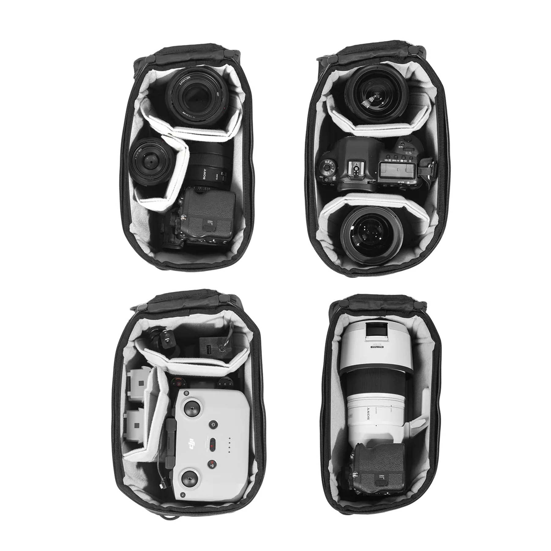 Peak Design Small Camera Cube - Waterproof & Durable DSLR/Mirrorless Camera Case for Travel & Outdoor Photography - Perfect for Backpacks, Hiking & Adventure Gear