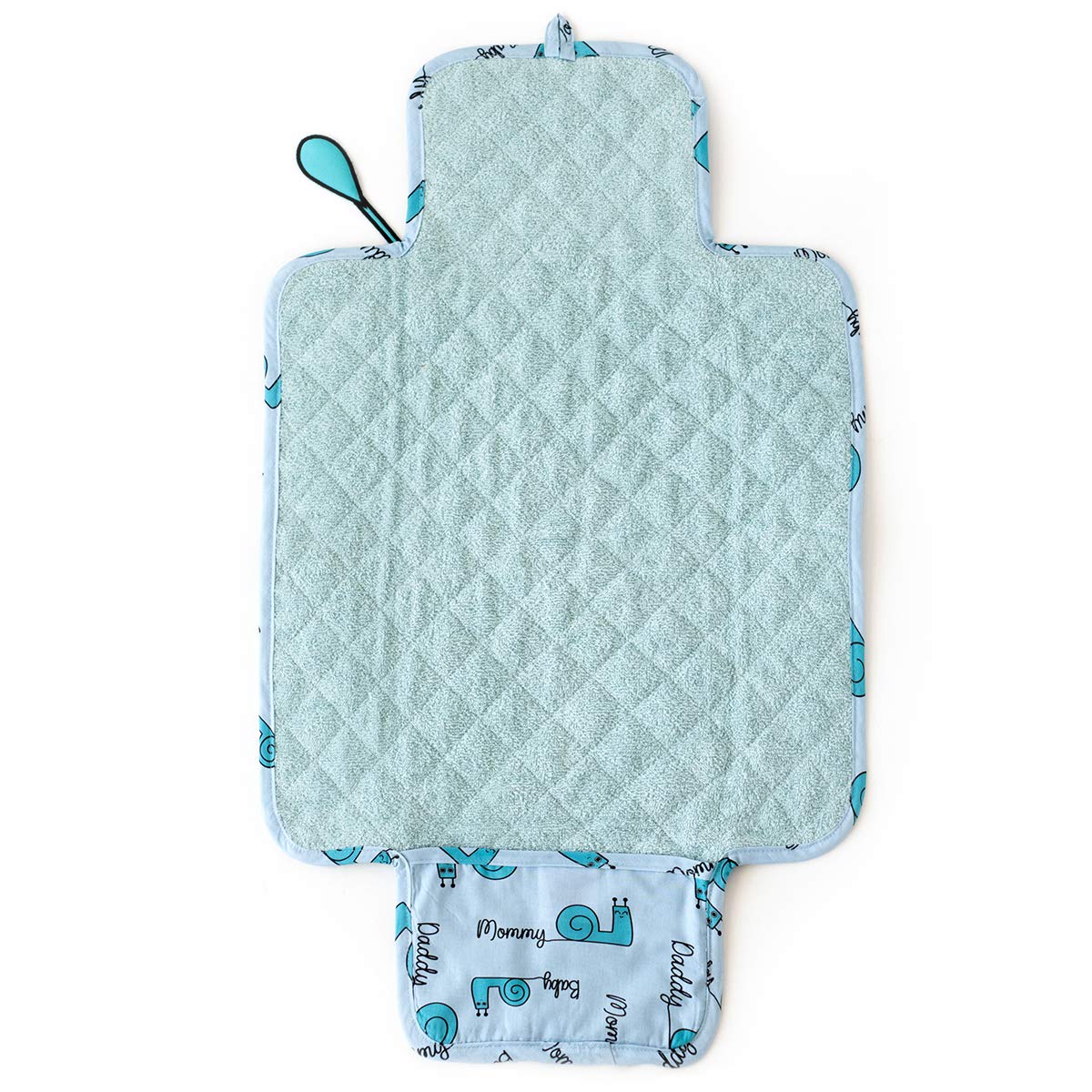 **Milk&Moo Sangaloz Baby Changing Pad - Waterproof, Portable & Foldable Diaper Mat for Travel & Nursery - Ultra Soft, Lightweight Design for On-the-Go Parents**    *(Perfect for Diaper Bags, Baby Showers, Daycare & Home Use)*