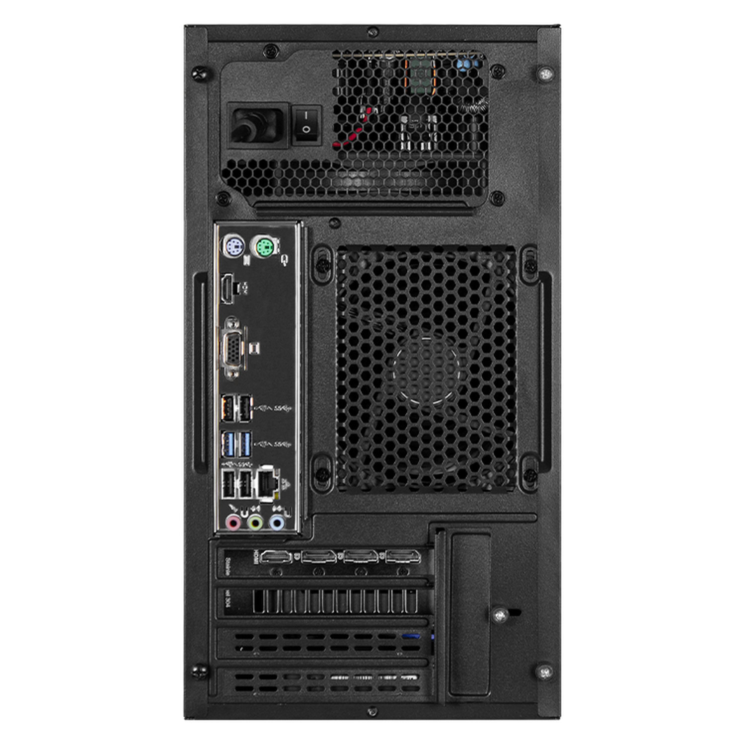 MSI Gaming PC with GeForce RTX 3060, Intel Core i5-11400F, 16GB RAM, 500GB SSD + 3TB HDD, 24
