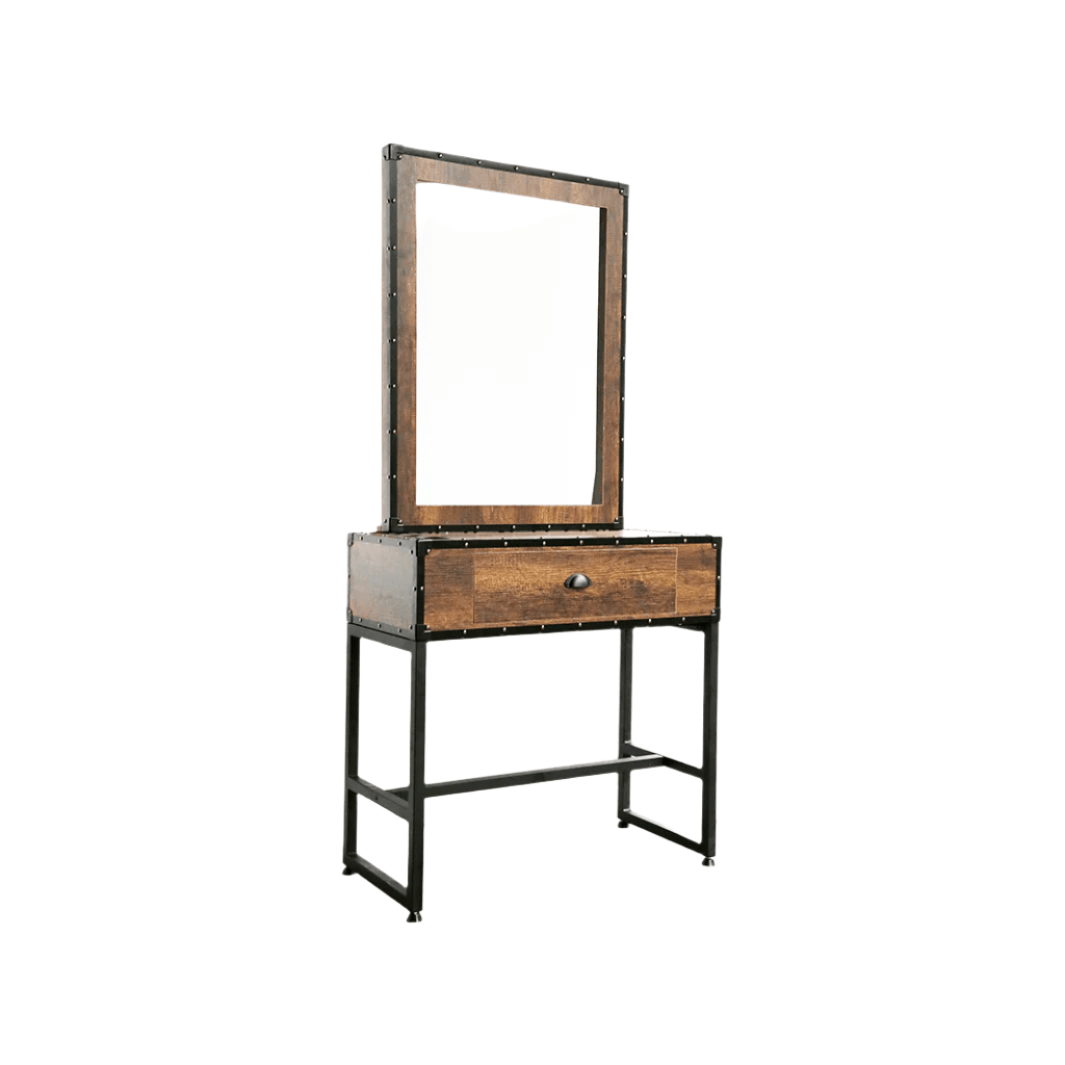 Professional ARTISAN Hair Styling Station - Salon Quality Vanity Mirror with Lights & Storage - Perfect for Home Salons, Makeup Artists & Beauty Enthusiasts