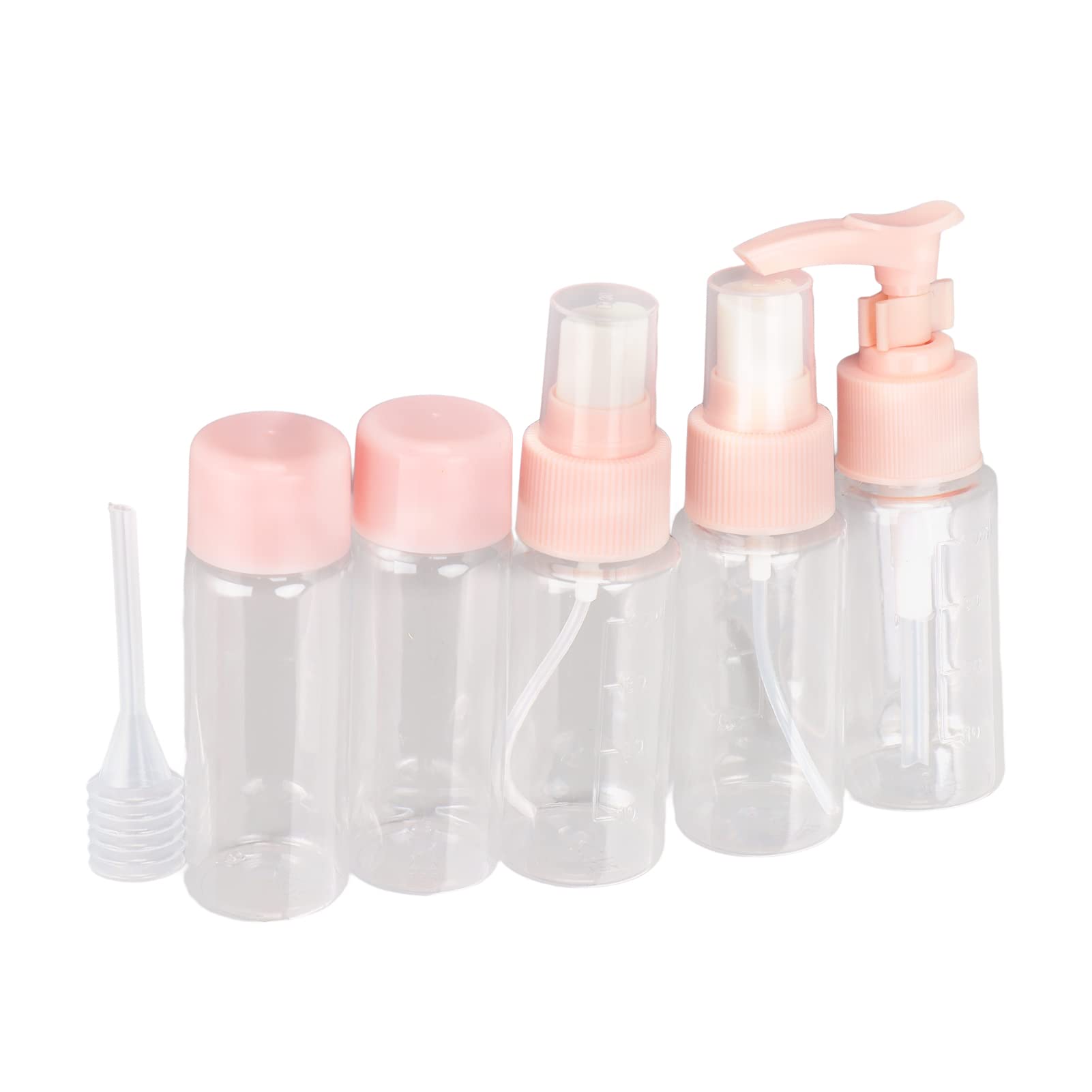 Leak-Proof Travel Toiletry Bottles Set - 3oz TSA Approved Empty Containers for Shampoo, Lotion, Makeup & Alcohol | Perfect for Airplane Carry-On, Gym & Vacation Essentials