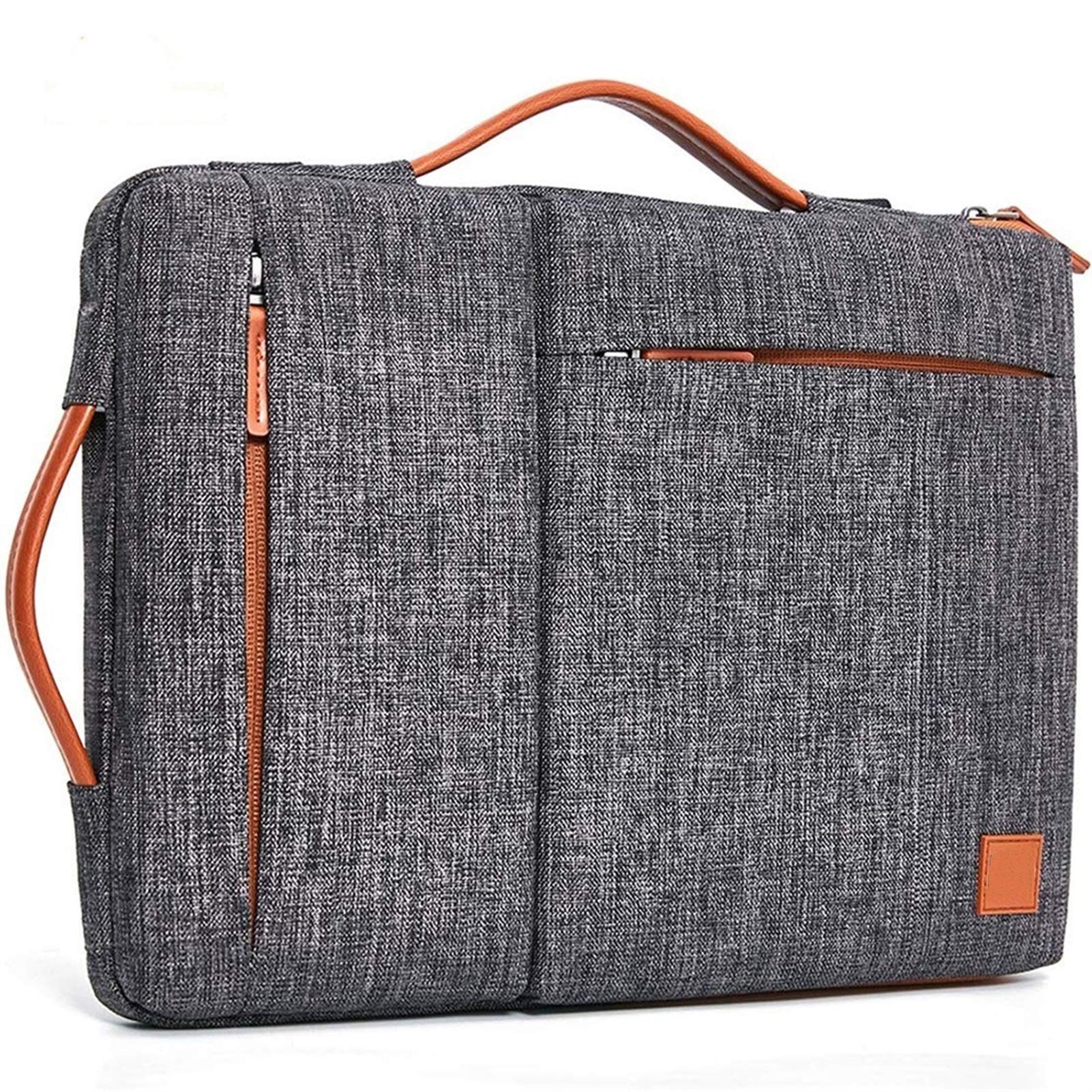 DANGAO Multi-use Strap Laptop Sleeve Bag - Shockproof 17 Inch Notebook Case with Handle for 10