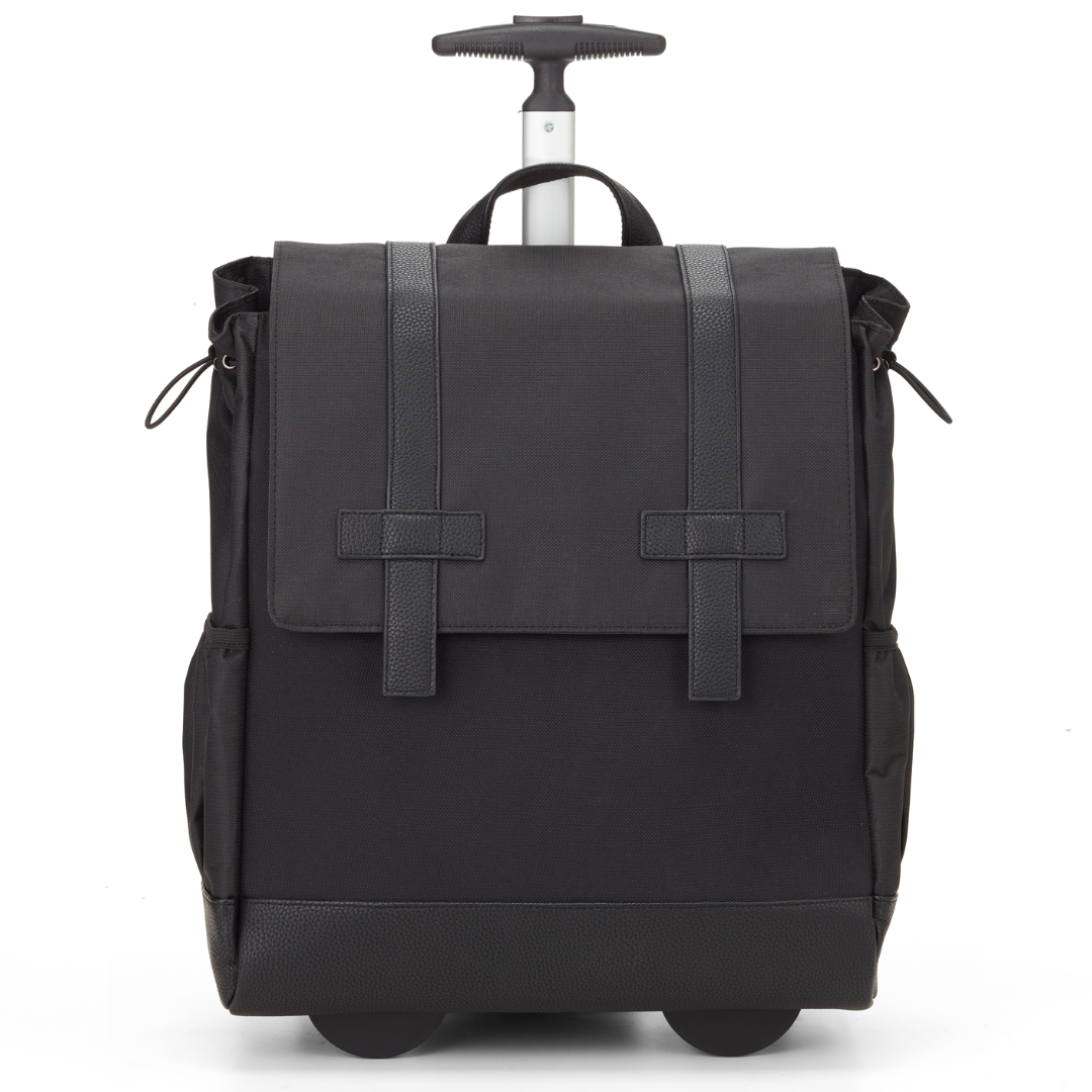 16” Roller & Backpack with Wheels for Men and Women - Perfect for Travel, Commuting & Business Trips