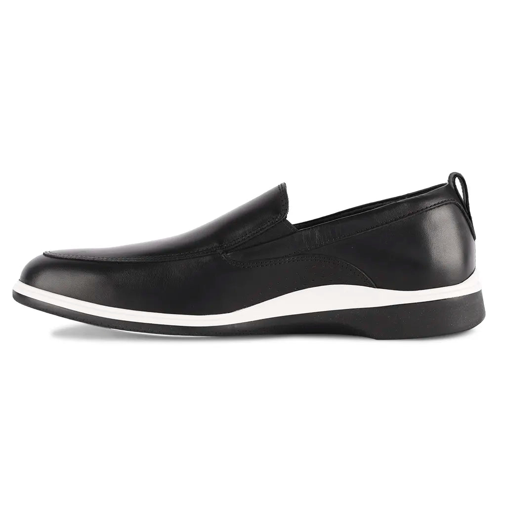 Slip On Sneakers for Men & Women - Comfortable Onyx Black Casual Shoes for Walking, Running & Daily Wear