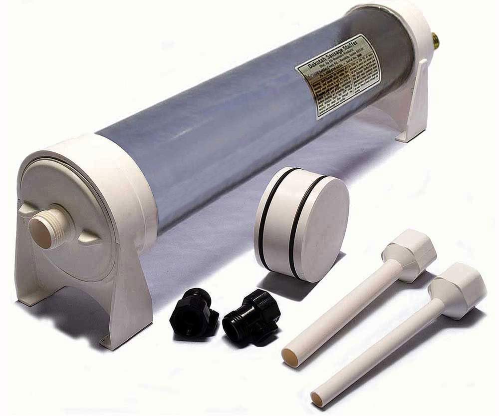 10Lb Commercial Sausage Stuffer Maker - Heavy Duty Meat Filler Machine with Variable Speed - Made in USA - Perfect for Butcher Shops, Home Kitchens & BBQ Parties