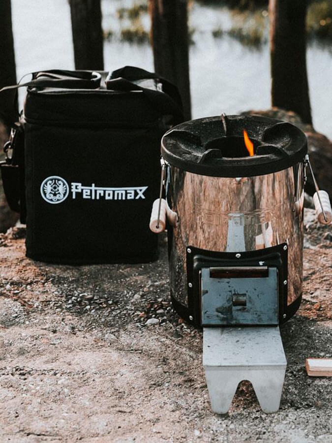 Petromax Rocket Stove Transport Bag - Durable Carrying Case for Camping, Hiking & Outdoor Cooking Gear - Perfect for Picnics, Backpacking & Emergency Preparedness