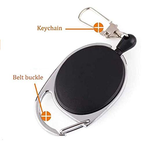TOPIND Fishing Zinger Retractor - Fly Fishing Gear Combo Kit with Vest Pack Tools for Anglers | Perfect for Fly Fishing, Stream Fishing & Outdoor Adventures