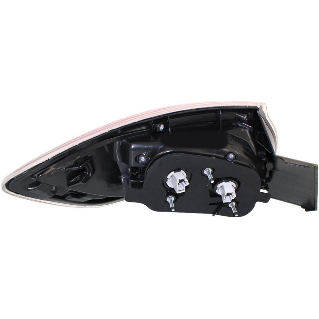 Mazda 3 2010-2013 Right Passenger Side Tail Light Assembly - CAPA Certified Replacement for MA2801147/MA2801147C | Perfect for Hatchback Models | Enhances Rear Visibility & Safety During Night Driving