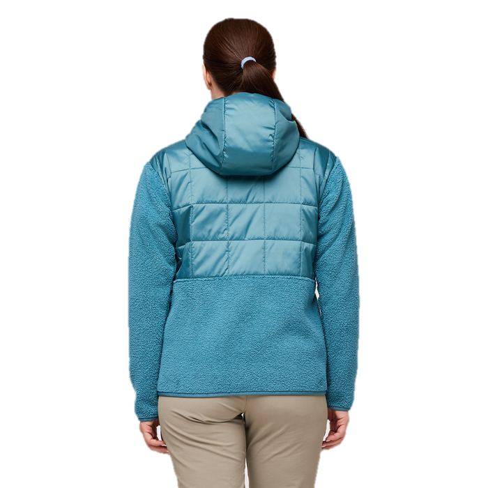 Cotopaxi Trico Hybrid Hooded Jacket for Women - Lightweight Water-Resistant Outdoor Jacket for Hiking, Travel & Everyday Wear