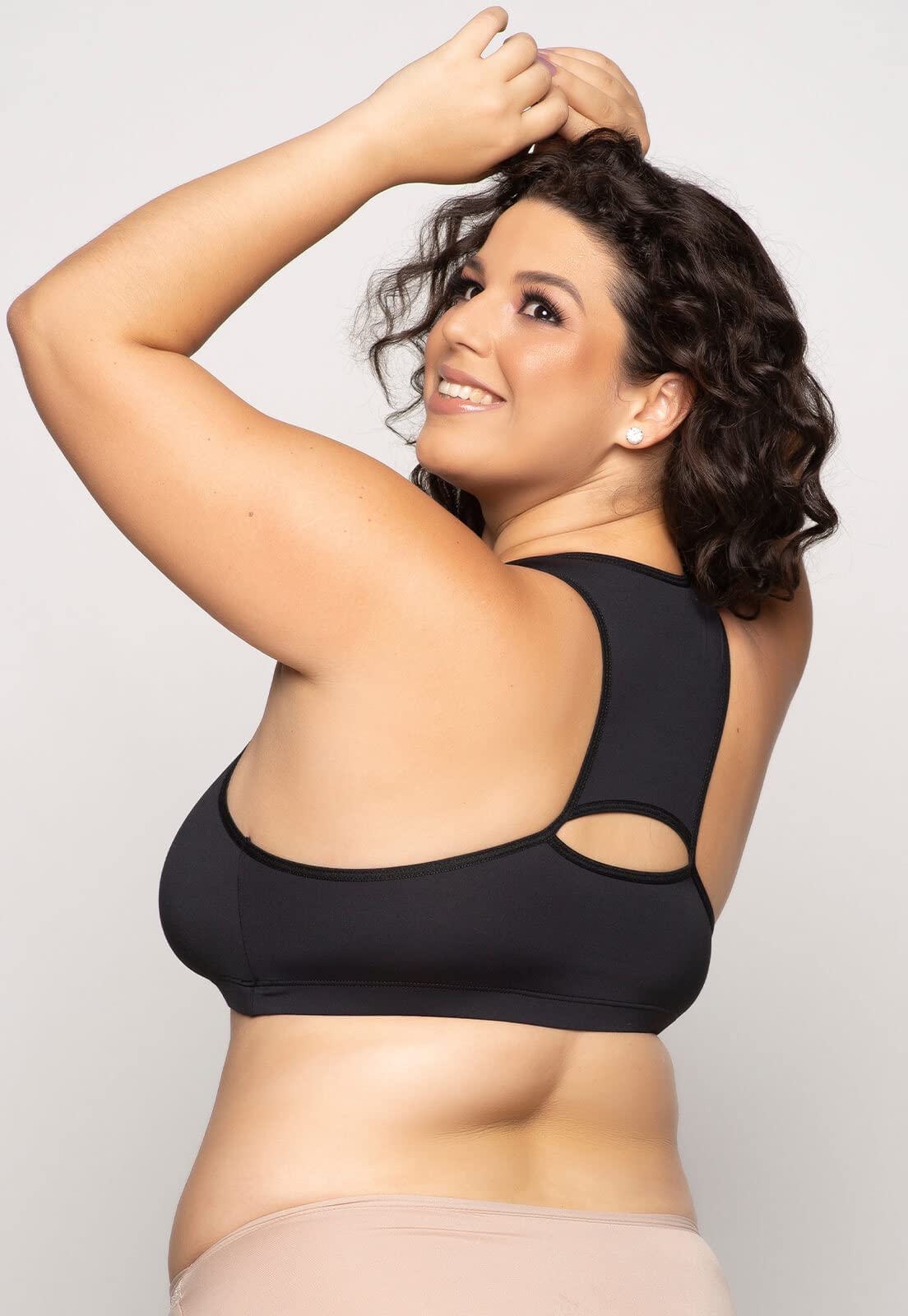 Vicbela Women's Bralettes - Reinforced Top, Wide Strap, Microfiber Underwire Bras - Plus Size Lingerie for Everyday Comfort & Support | Perfect for Work, Yoga & Lounge Wear