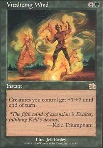 Magic: The Gathering - Vitalizing Wind - Prophecy MTG Card | Boost Your Deck Strategy | Perfect for Commander & Standard Play