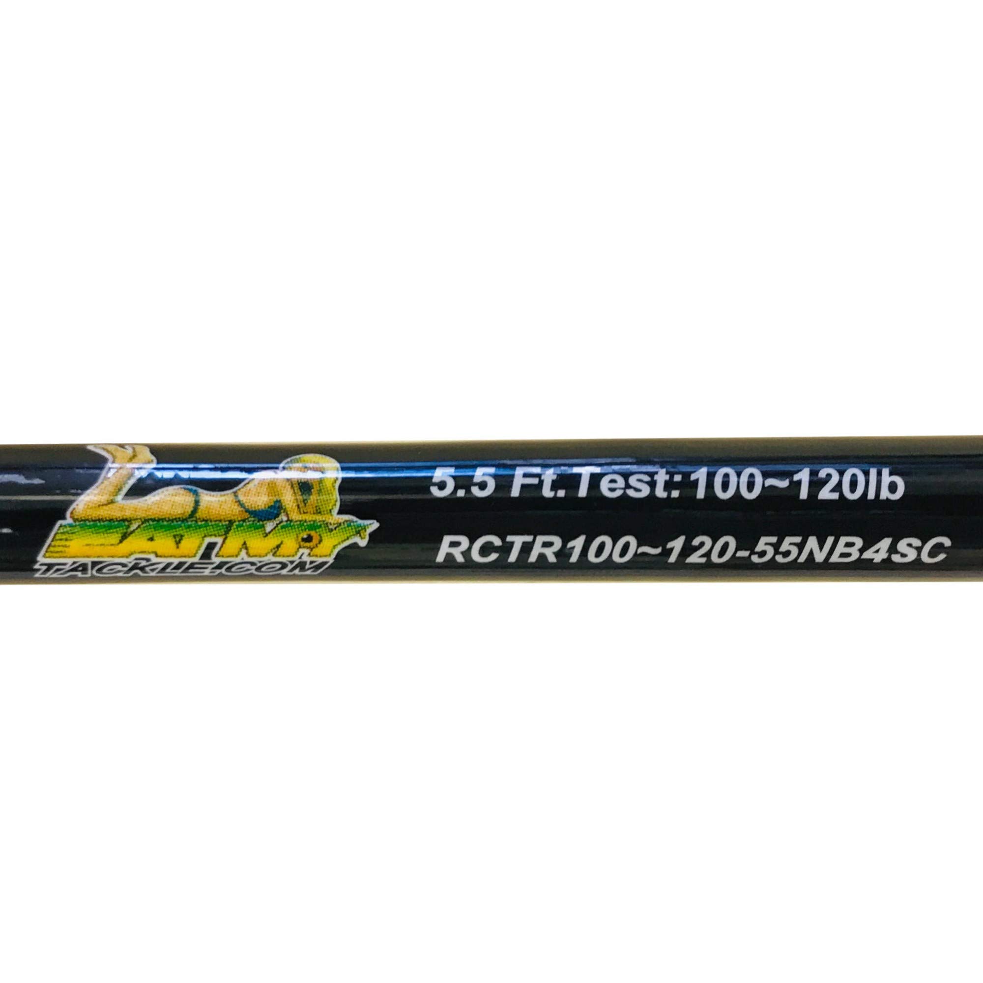EatMyTackle Bent Butt Fishing Rod - Blue Marlin Tournament Edition Saltwater Offshore Fishing Pole | Heavy Duty Big Game Fishing Rod for Blue Marlin, Tuna & Swordfish | Perfect for Deep Sea Fishing Tournaments & Sportfishing Adventures