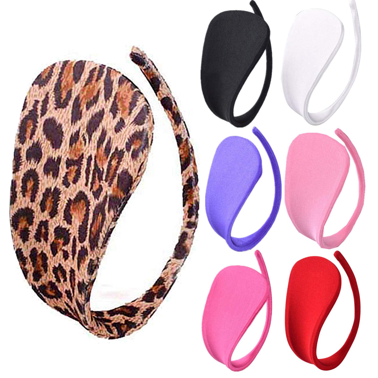 Sexy Leopard Print C-String Thong for Women - Lace Lingerie Panties, Comfortable & Invisible Underwear for Date Night, Special Occasions & Sensual Moments