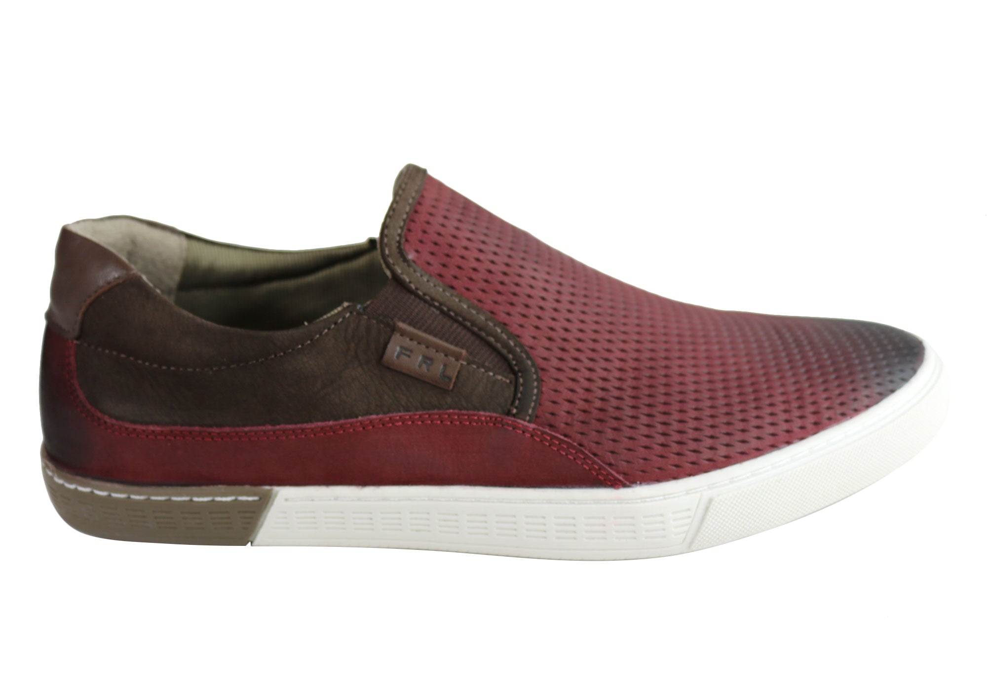 Ferricelli Kelvin Men's Leather Slip-On Casual Loafers - Handmade in Brazil - Perfect for Business Casual, Office & Weekend Wear