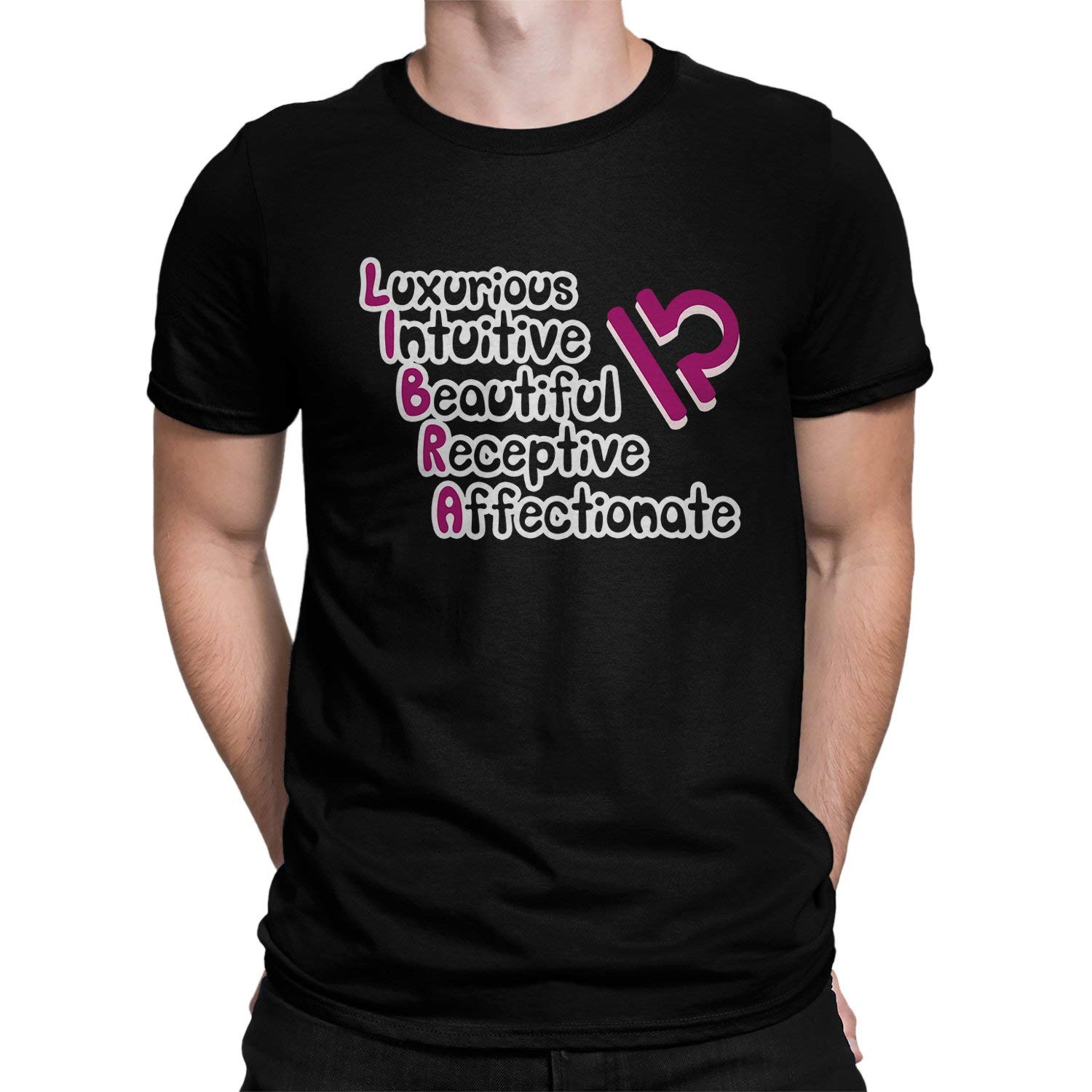 Libra Zodiac Gifts for Men & Women - Stylish Unisex Libra Horoscope T-Shirt | Perfect Birthday, Christmas & Astrology Lover Apparel