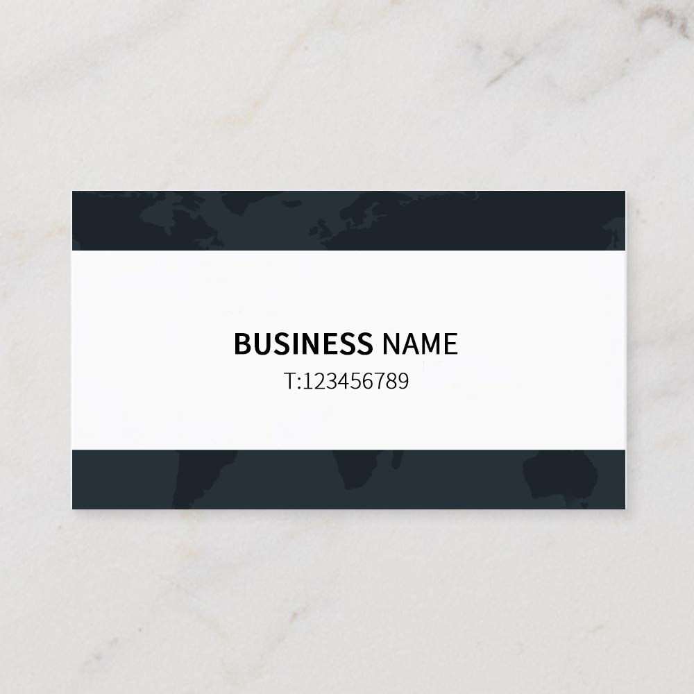 Premium Custom Printed Business Cards - Clean Edge, High-Quality Business Card Paper in Red & Dark Blue - Perfect for Networking, Branding & Professional Meetings
