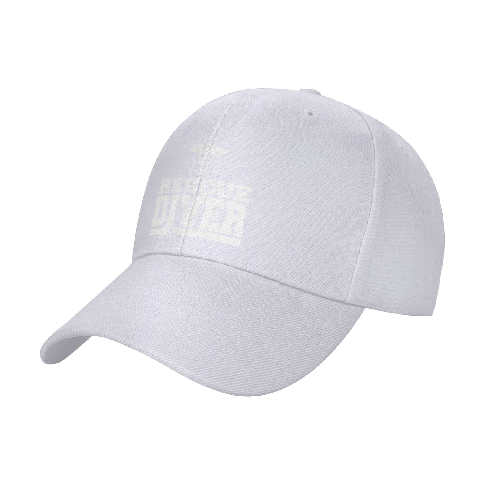Rescue Diver Baseball Cap - Adjustable Golf & Athletic Hat for Men & Women - Breathable Polo Style Dad Hat by Truker - Perfect for Outdoor Sports, Fishing, and Casual Wear