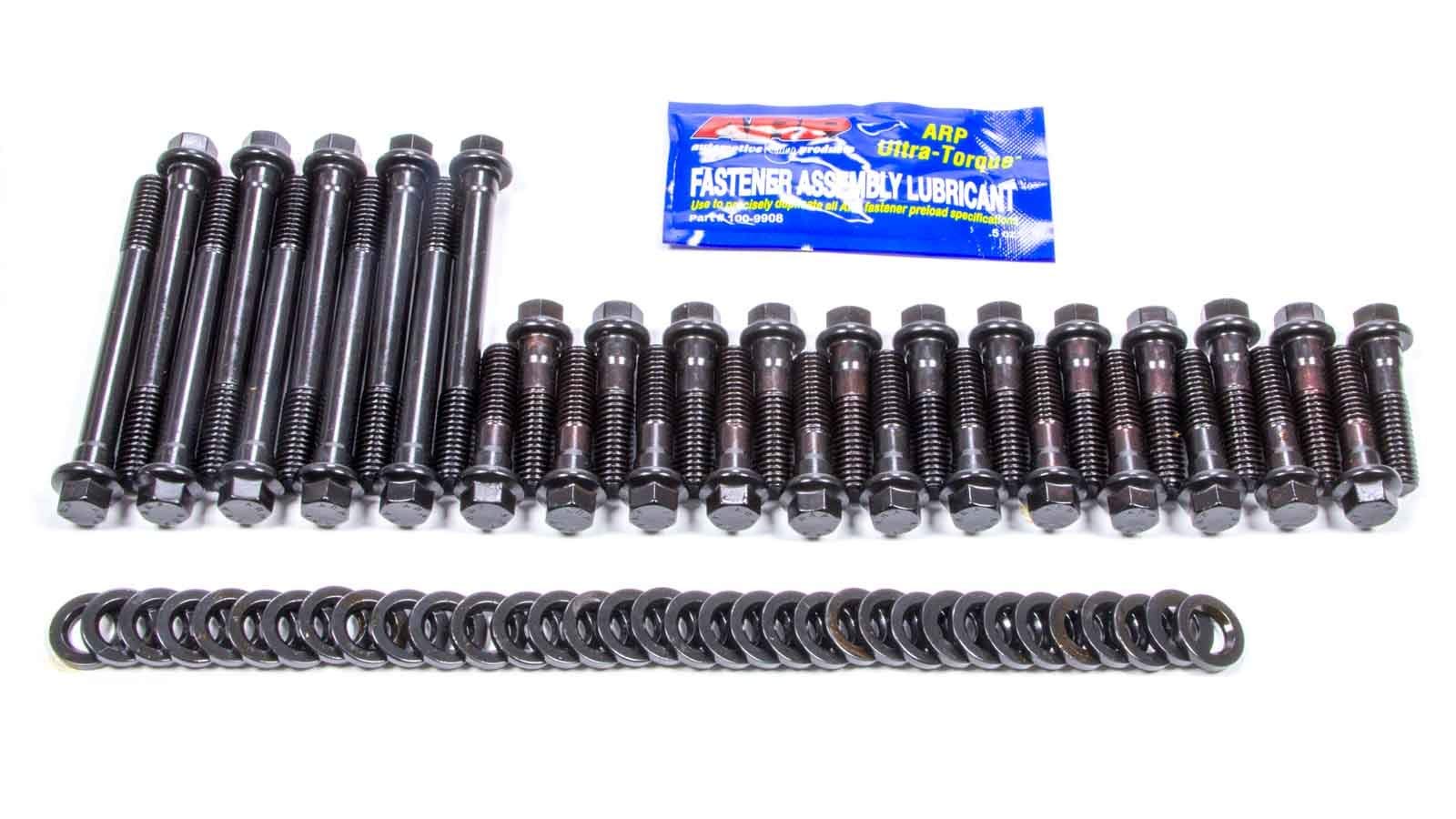 Edelbrock 8591 Performance Head Bolt Kit - High Strength Engine Fasteners for Chevy, Ford, Dodge - Perfect for Engine Rebuilds & Performance Upgrades